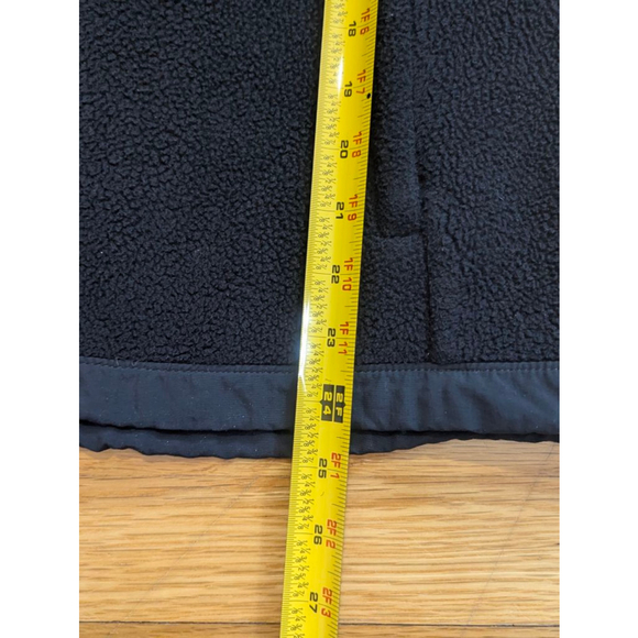 The North Face Polartec Fleece Jacket Black w Pink Logo Medium - Picture 11 of 12